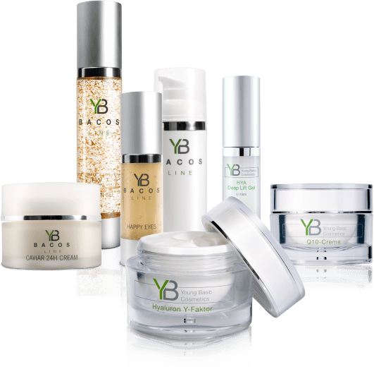 Pflegeserie für das Gesicht von Young Basic